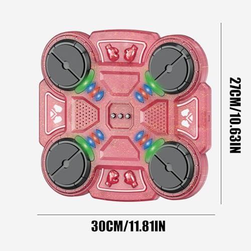 Machine d'entraînement de boxe musicale USB, cadeau idéal pour garçons de plus de 8 ans