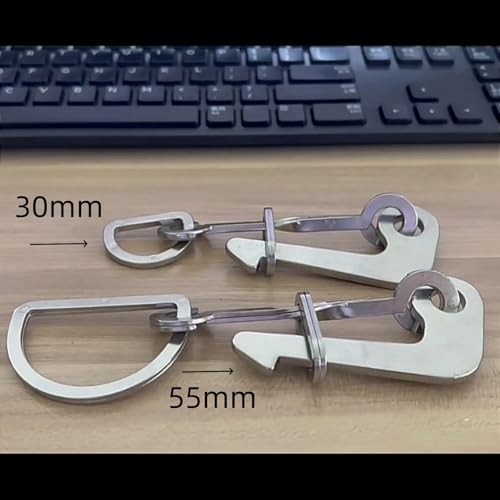 MOSYFEIBI Ganchos de liberação rápida de aço para veleiros e botes salva-vidas - Acessórios de hardw