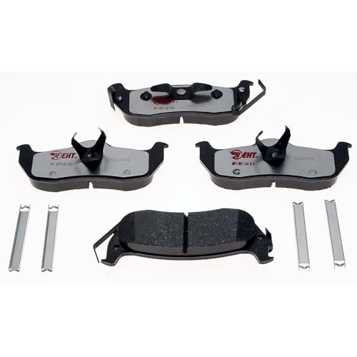 Image of Raybestos Element3 Automotive Replacement Rear Brake Pad Set for Select Jeep, Nissan, Infiniti (EHT1041H)