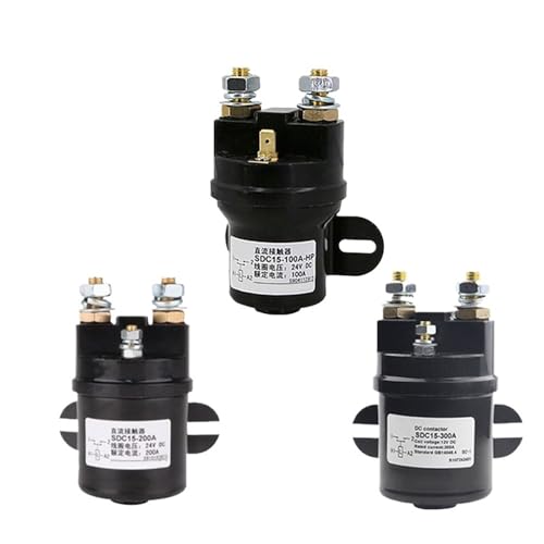 Contactor CC 200A SDC15 12V que evita sobrecargas en sistemas de baterías