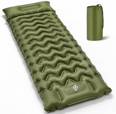 PHYSEN Matelas gonflable auto-gonflant avec sangles à 360° - Tapi...