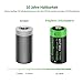 Enegitech CR123A 3V Lithium Battery, 123 3 Volt Lithium Battery, for Home Security Sensor Motion Sensor Door Lock High Intensity Flashlights Long-Lasting Non-Rechargeable (CR123A 4 Pack)