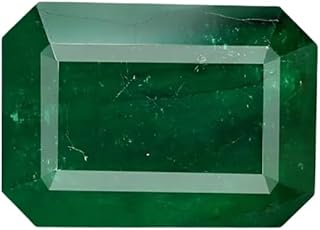 天然エメラルドストーン 7.25 ラッティ / 6.62 カラット グリーン ルース認定エメラルド/パンナジェムストーン メンズ レディース 天然エメラルド / パンナジェムストーン エメラルド, 天然エメラルド / パンナジェムストーン, エメラルド
