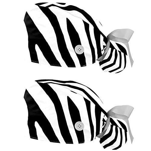Chapeaux de Travail Imprimé Animal | Idéal Restauration, Esthétique et Laboratoire (Lot de 2)