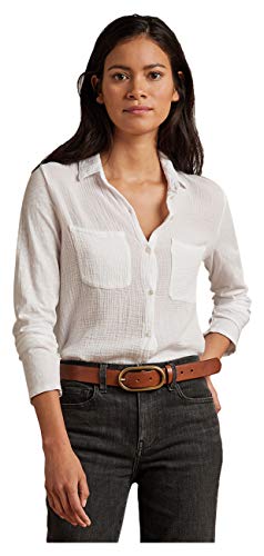 Image of Velvet by Graham & Spencer Women's Kinslee Cotton Slub Dress, White, X-Large