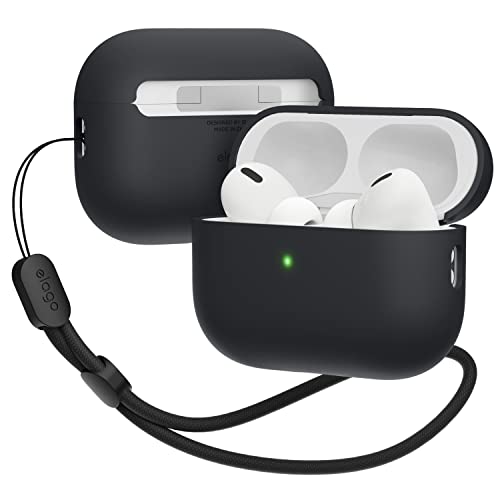 elago Liquid Hybrid Case Compatible with AirPods Pro 2 Case with Lanyard