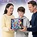 Electronic Table Reflex Game for Solo & 2-Player - Light-Up Memory Challenge Toy with 4 Fun Game Modes, Interactive Board Games, Gamer Gift for Kids 6 7 8 9 10 11 Year Old Boys & Girls
