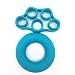 NMHWRHJ 2ST / Set Handgreifer Grip Silikon-Ring Hand-Widerstand-Band-Finger-Stretcher-Übung Unterarm Handgelenk Training Carpal Expander (Color : Blue)
