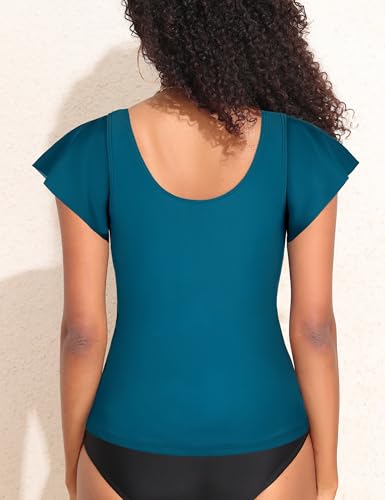 Maillot de bain tankini à armatures anti-complexes effet gainant - 6