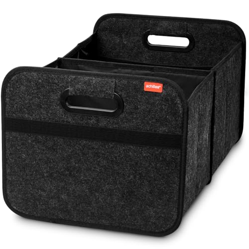Achilles Auto-Faltbox XL - Filz-Kofferraumtasche Mit Großem Stauraum -...