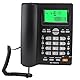 KX T880C Anrufer-ID-Anzeige, Festnetztelefon, kein Akku, Stummschaltungsfunktion für Home-Office-Wandtelefone, Festnetz-Haustelefon mit Anrufbeantworter, BT-hängendes Telefon,