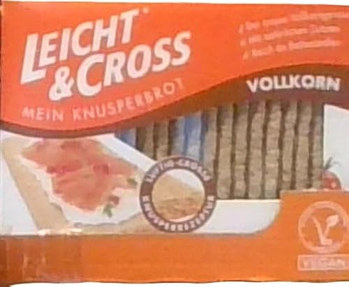 LEICHT&CROSS Knusperbrot Vollkorn, 8er Pack (8 x 0.125 kg)