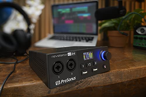 PreSonus Revelator io24, USB-C audio-interface met geïntegreerde loopback-mixer en -effecten en extra software voor… - Image 5