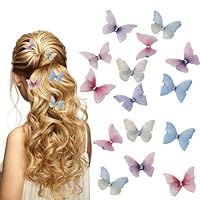 ちょうちょヘアクリップ　ヘアピン　オーダーページ 蝶々ヘアクリップ オーダーページ ヘアクリップ・バナナクリップ mimi