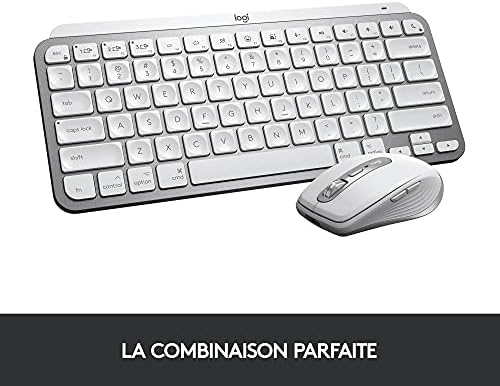 Logitech MXKEYS MINI F. MAC WRLS ILLUM. PALE GREY - FRA - CENTRAL