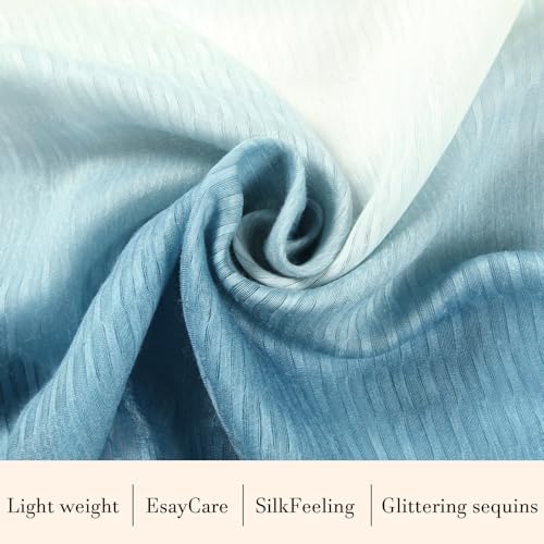 Long Chiffon Feeling Scarf Gradient Shaded Colors Lightweight Elegant Soft Scarf For Womens4