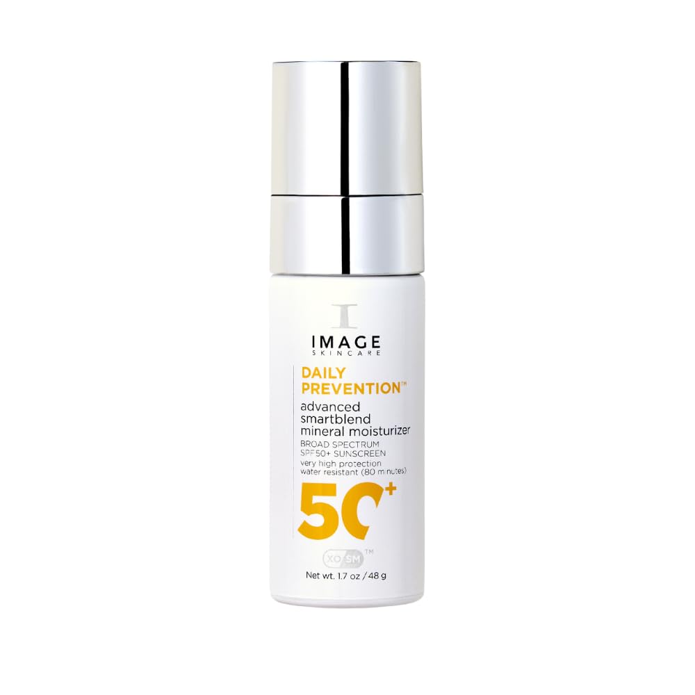 Image Skincare - Daily Prevention Advanced SmartBlend Mineral Moisturizer SPF 50+ - 48g – Sonnenschutz - Getönte mineralische Tagescreme mit Anti Aging Hydratation