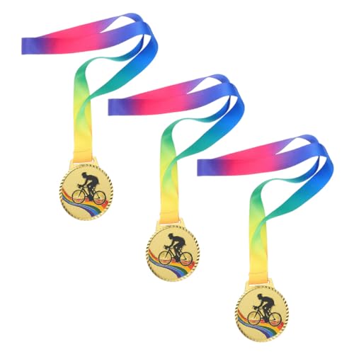 Medallas de ciclismo con diseño único de aleación de zinc ligeras para eventos deportivos