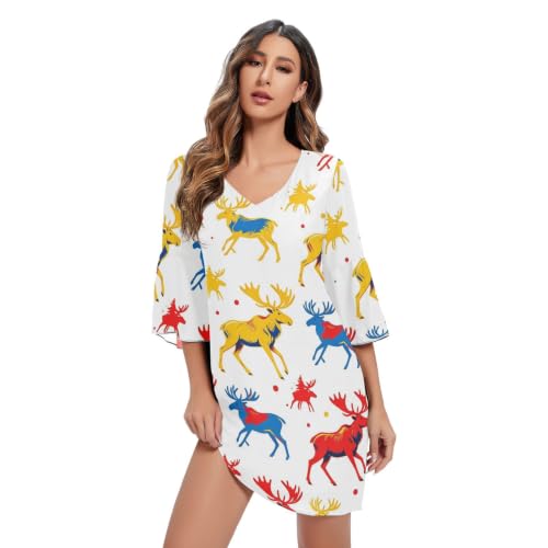 Robe en mousseline de soie au fini aérien et coupe raffinée
