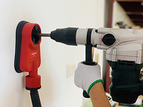 Kipstal Dust Shroud For Drill Max 2-5/8 Inch (70Mm) Hammer Power Tool Attachment Universal Dust Extractor Adjustable #TOP1