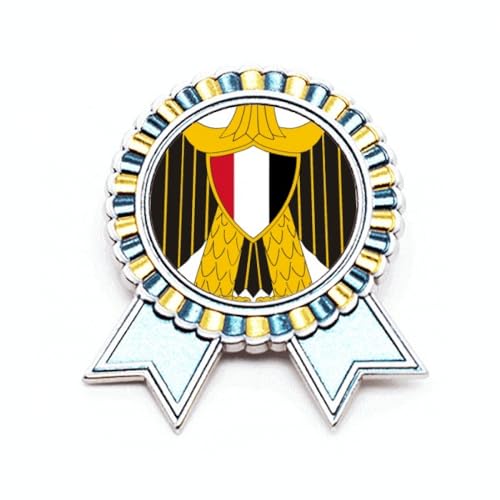 Broche emblème égyptien métal M : fixez solidement votre style sans abîmer vos vêtements