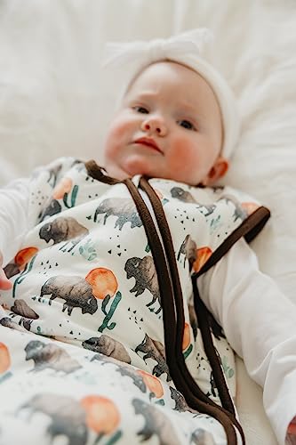 Image of Copper Pearl Baby Sleep Sack, Bison - Wearable Blanket for 12-18 Months, Sleeveless Sleep Sack for Baby Boy or Girl