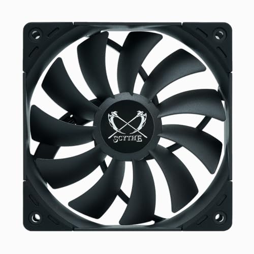 Image of Kaze Flex 120 High Air Flow PC Case Fan, Fluid Dynamic Bearing,120mm x 25mm (3-Pack, PWN 4-pin, 1500RPM)