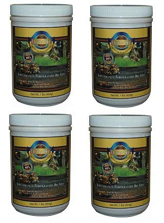 Mann Lake FD213 Ultra Bee Dry Feed Canister, 1-Pound (Fоur Расk)