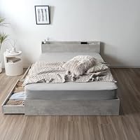 Amazon.co.jp: Tansu no Gen 73400030 (85182) Single Bed, Head Shelf