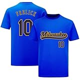 SAL FRELICK Shirt T-Shirt Jersey Baseball No Brand/Logos 100% Cotton for Blue Mens/Womens/Kids