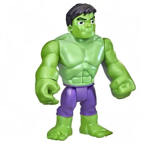 Spidey And His Amazing Friends F39965X0 Marvel Hulk Hero Figure Toy,4-Inch Scale Super Hero Action Figure thumb #6
