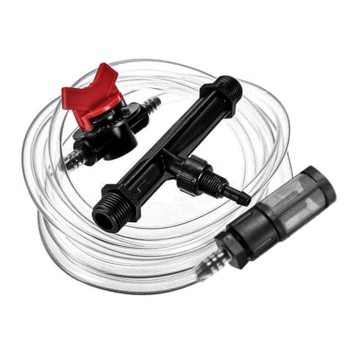 Nxyupv Kit de Inyectores de Fertilizantes Venturi para Riego: Inyectores Mezcladores de 3/4 Pulgada para Tubos de Riego por de Agua para Agricultura y Jardín