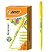BIC Brite Liner Highlighter, Chisel Tip, Yellow, 24-Count