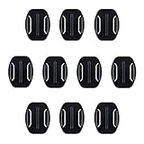 AFAITH 10 Pack of 3M Flat Adhesive Mounts for GoPro Camera Case