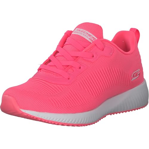Skechers Bobs Squad Glow Rider, Scarpe da ginnastica Donna, Fuxia, 36 EU