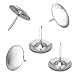 500 Pieces Steel Thumb Tacks, Silver Thumbtacks Round Head Pins Office Thumbtack, Push Pins for Crafts, Home, School and Office Organization