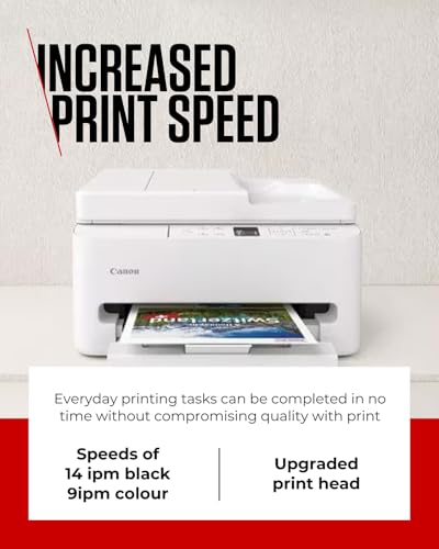 Canon PIXMA TS7550I - All-in-One Printer with Wi-Fi Connectivity, 35-sheet ADF & 1.42” OLED Display | Wireless for Easy Printing From Your Smart Phone PIXMA Print Plan - Image 5
