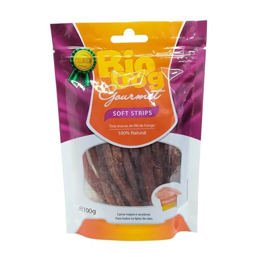 Petisco Biodog Gourmet Soft Strips 100g