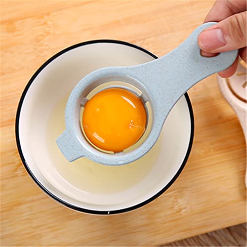 Kvomrze 3Pcs Convenient Egg Separator, Egg Yolk White Separation Tool For Baker, Egg Yolk Separator Egg White Separator, Egg Divider For Kitchen Baking Small Tools, 5.12X2.36In #TOP5