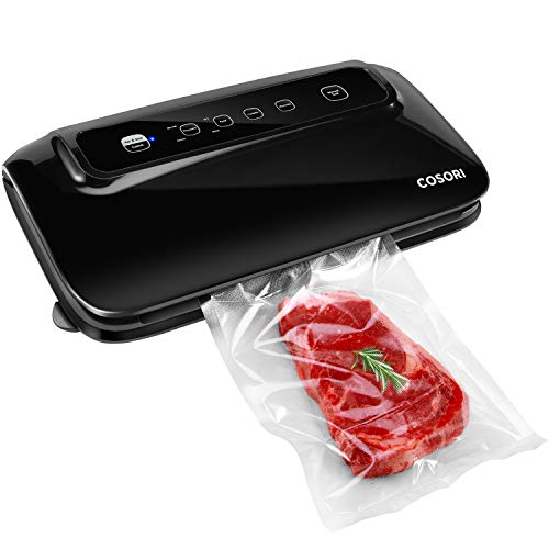 image for COSORI Vacuum Sealer with Built-in Roll Storage & Cutter, Automatic Fo