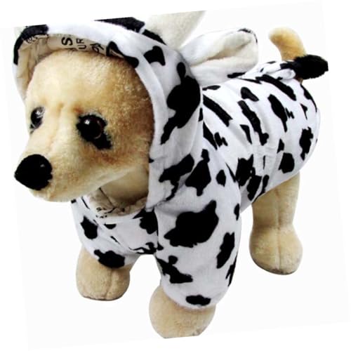 Disfraz para perro con patrón de vaca talla L miniatura 7