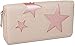 Produktbild styleBREAKER Geldbörse mit Stern Cutout Muster und Ziernaht, umlaufender Reißverschluss, Portemonnaie, Damen 02040037, Farbe:Creme/Stern Altrose matt