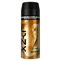 Lynx Limited-Edition FIFA Fine Fragrance Collection Marshmallow Smoke Premium Body Spray men's deodorant infused with a vanilla, hazelnut & dark musk scent for 72 hours of freshness 150 ml