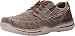 Skechers USA Men's Elected Fultone Lace-Up Oxford Sneaker, Cocoa, 10.5 D US