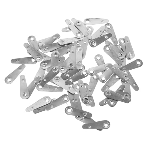 Image of Mipcase 4000pcs Photo Frame Backing Plate Fasteners Metal Buckles for Picture Frames Easy to Install Turn Buttons for Home