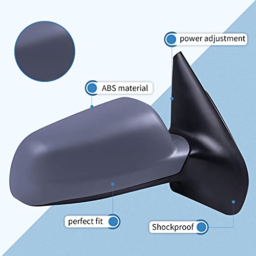 Eccpp Door Mirror Passenger Right Side For 1999-2006 1999-05 For Volkswagen For Golf 1999-2005 Vw For Jetta 2006 For Jetta Wagon 07-10 For Jetta Sedan Power Adjusted Heated Manual Folding Side Mirror #TOP5
