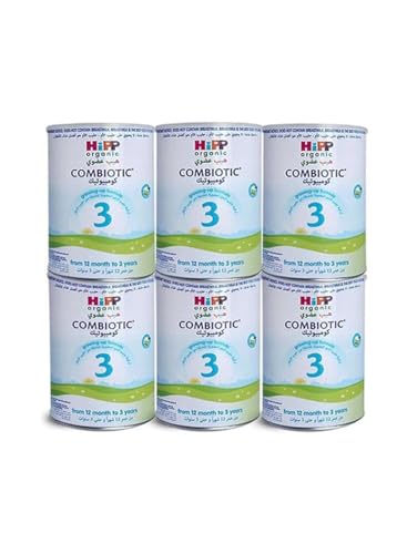 Hipp Organic Stage 3 Combiotic Growing Up Formula From 1-3 Years 800g pack of 6