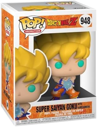 Pop Dragon Ball Z SS Goku with Kamehameha Wave Vinyl Figure