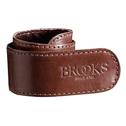 Brooks Saddles Bicycle Trouser Strap (One-Piece, Antique Brown)
