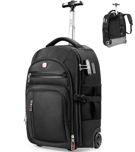 Mochila con ruedas star cloud para portátil de 17.3" con doble puerto USB y Tipo C
